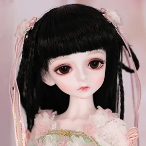1/4 BJD SD Doll Aries Girl 40cm Jointed SD Dolls Gift 100% Handmade Toy with Clothes Wig Shoes Makeup