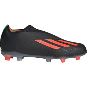 adidas X Speedportal  FG Junior Firm Ground Soccer Cleat - Core Black/Solar Red/Solar Green