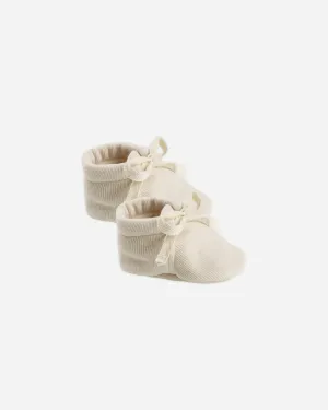 Baby Booties || Natural