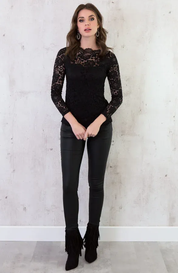 Fringe Booties Zwart 2.0