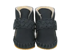 Mace Booties | Navy Nubuck