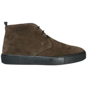 Tods Men's Brown Soft Leather Lace Up Ankle Boots (11 UK / 12 US)